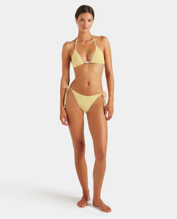 Żółty komplet bikini Gina Beaded - Image #2