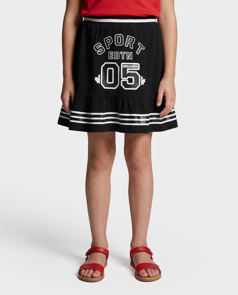 Czarna spódniczka z wysokim stanem 8-16 lat