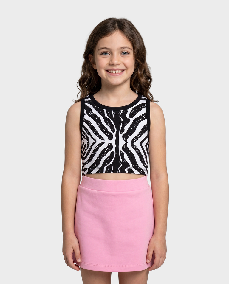 Top w paski zebry Sport EDTN 4-16 lat