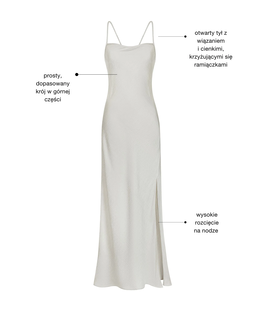 Maxi sukienka z wyciętymi plecami - Image #4