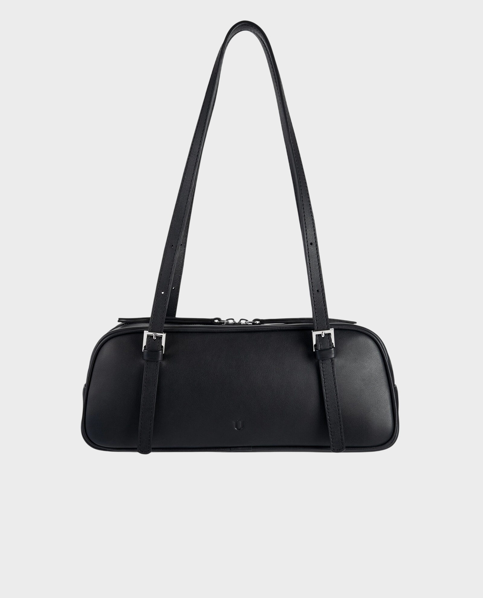 Czarna skórzana torebka Bowling - Image #0