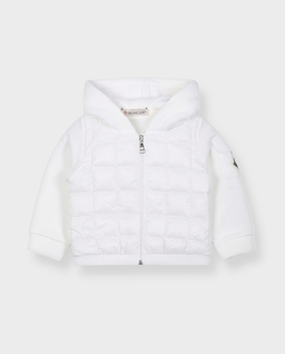 Biała bluza z pikowaniem - Image #0