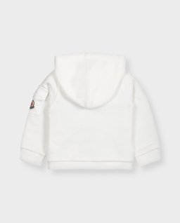 Biała bluza z pikowaniem - Image #1