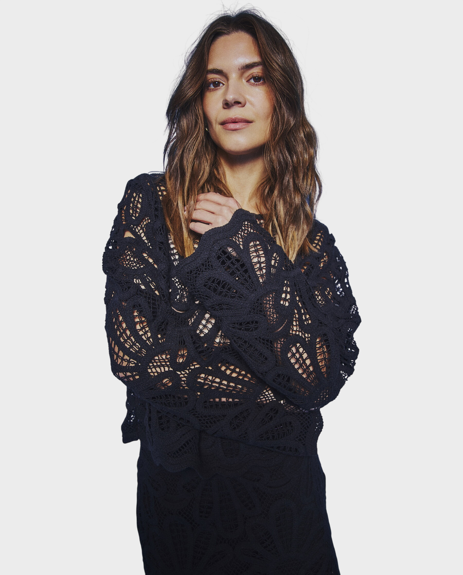 Czarna bluzka Cristal - Image #0