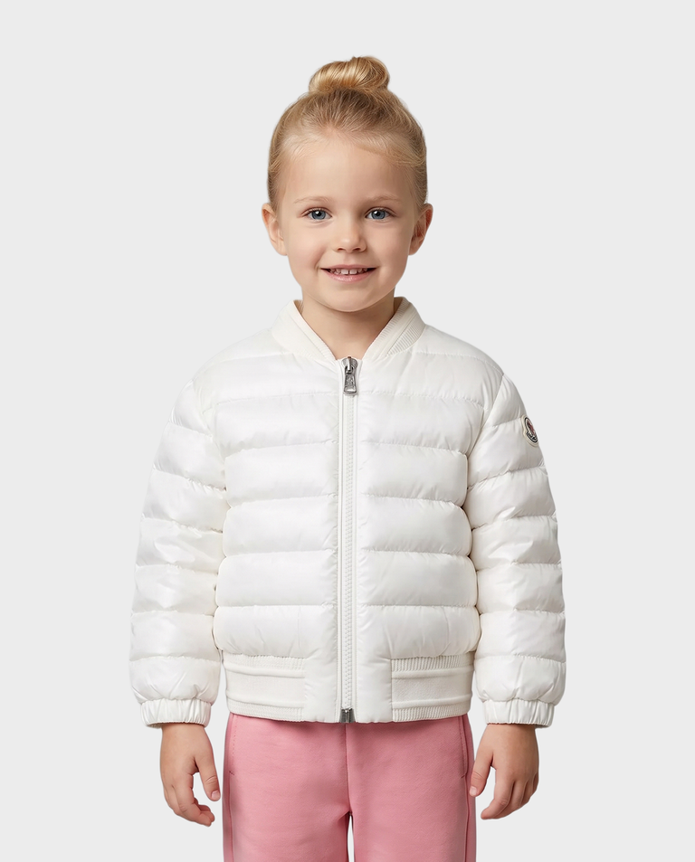 Biała kurtka puchowa Ter