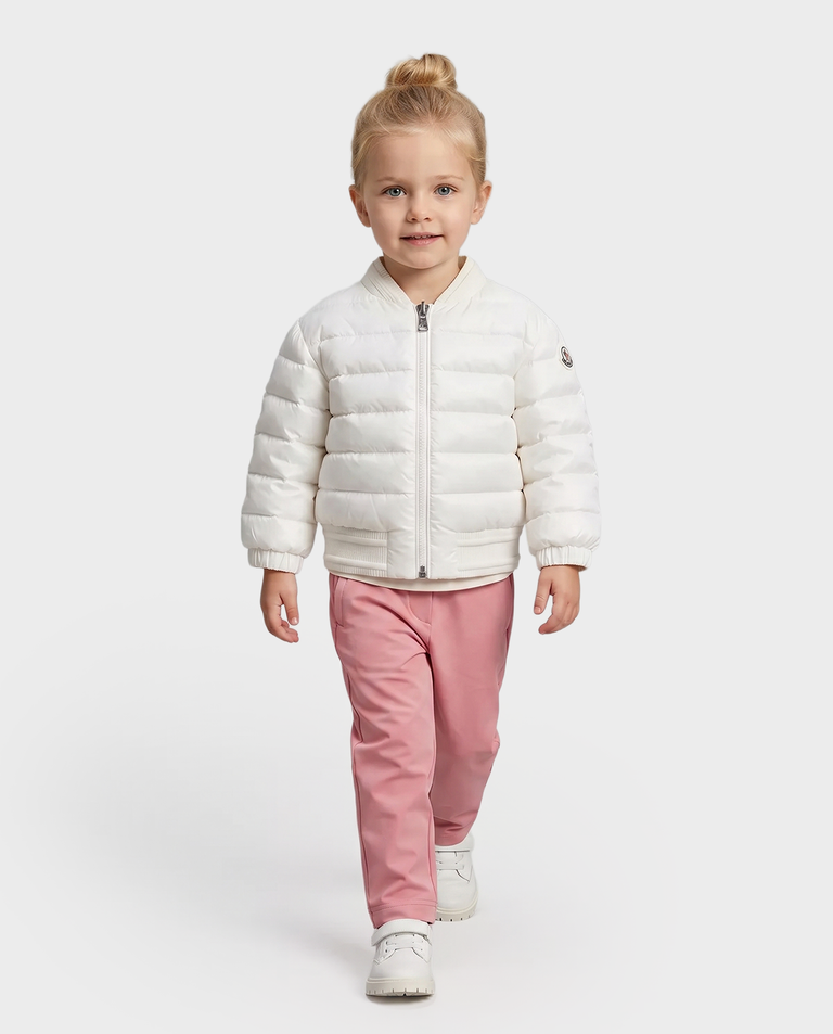 Biała kurtka puchowa Ter - Image #2