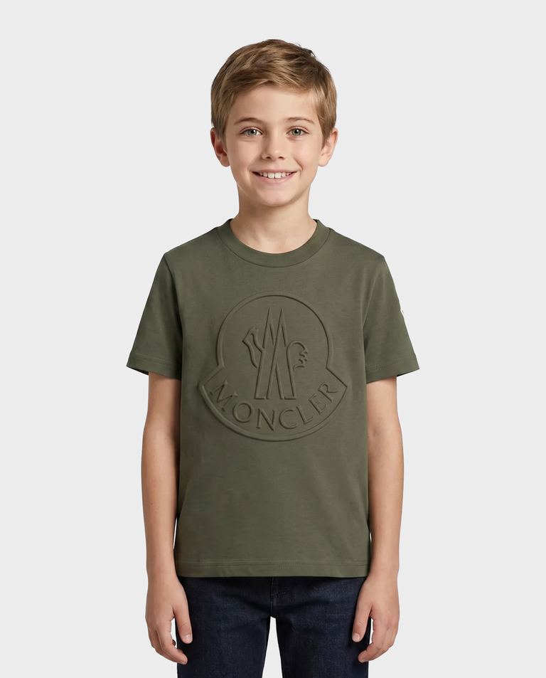 Zielona koszulka z logo