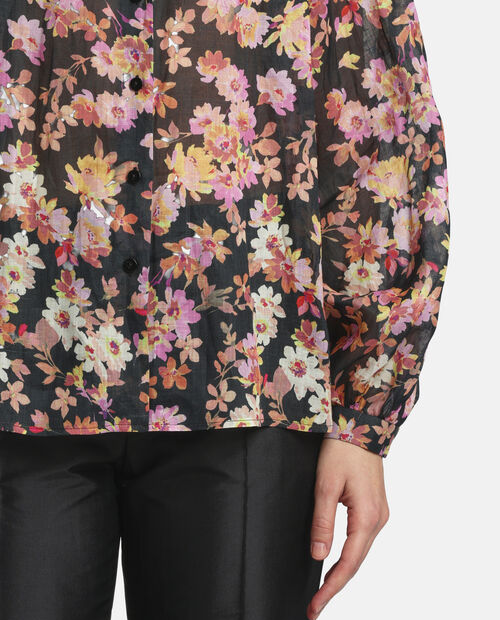 Czarna koszula z ramii Brasca - Image #4