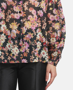 Czarna koszula z ramii Brasca - Image #4