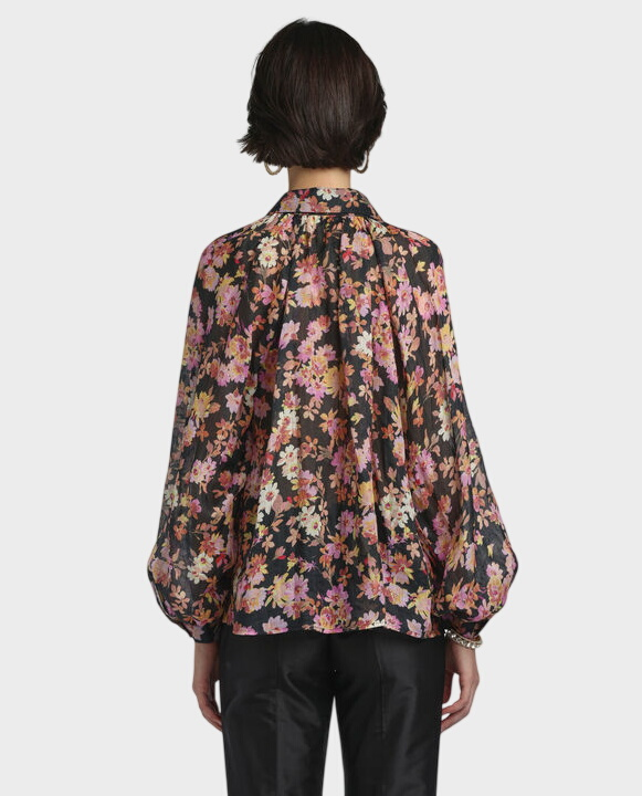 Czarna koszula z ramii Brasca - Image #1