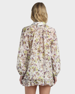 Kremowa koszula z ramii Brasca - Image #1