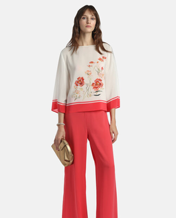 Jedwabna bluzka Barcana - Image #2