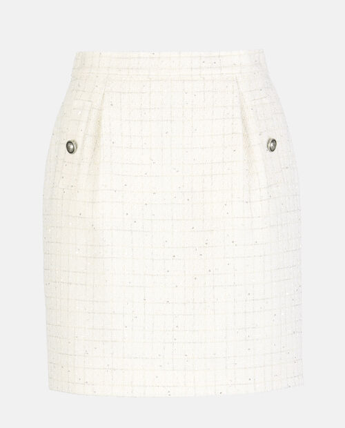 Kremowa spódniczka Tutore - Image #4