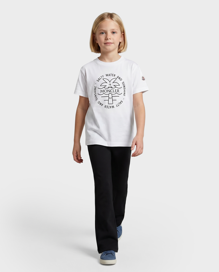 Bawełniany t-shirt z grafiką - Image #2