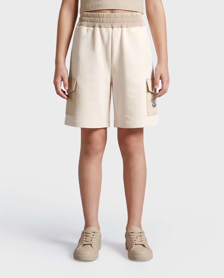 Beżowe spodenki cargo