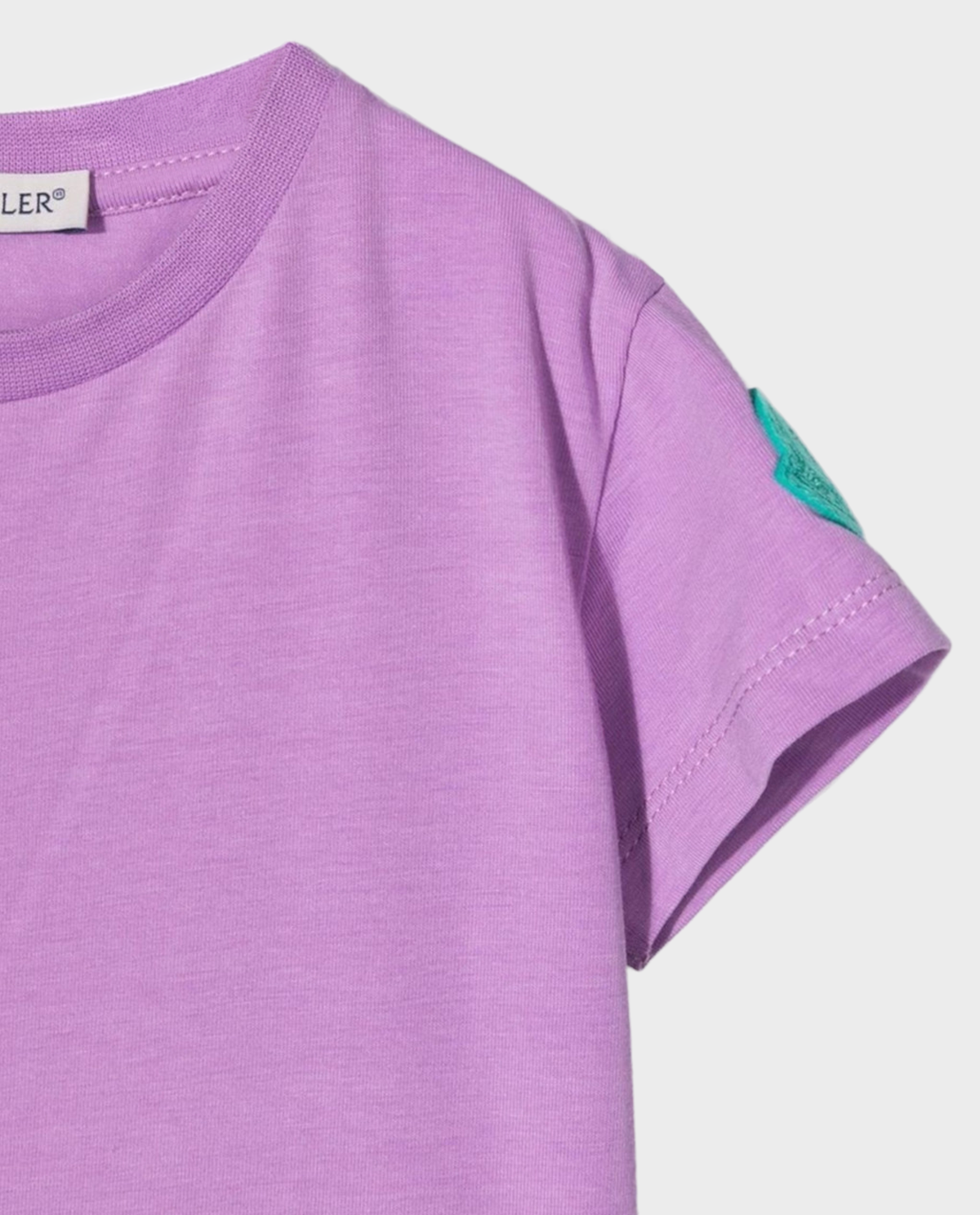 Fioletowa koszulka z logo - Image #4