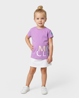 Fioletowa koszulka z logo - Image #2