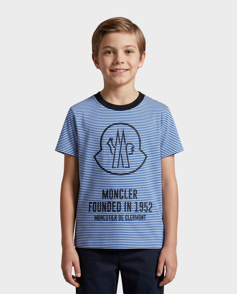 Koszulka w prążki z logo