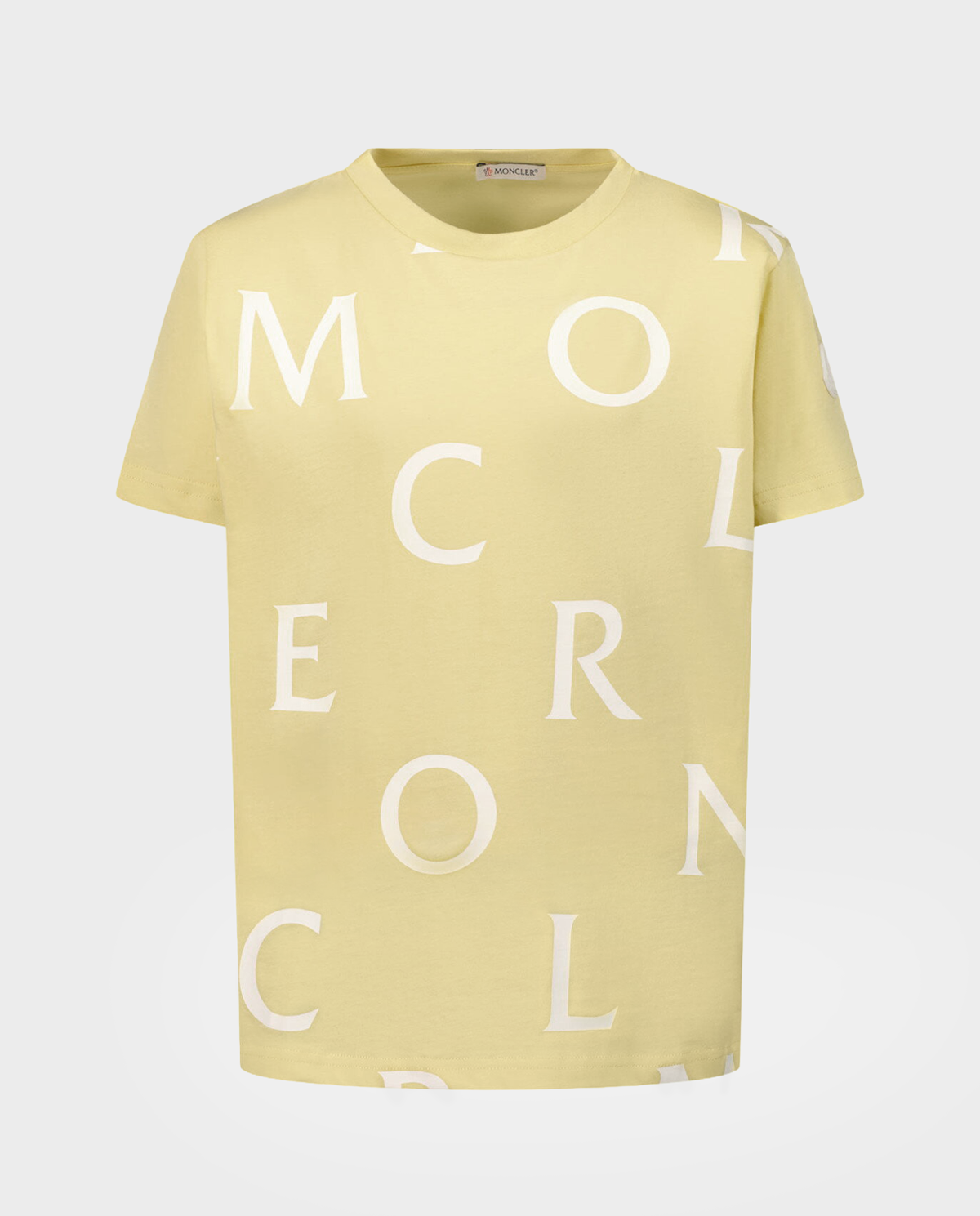 Żółta koszulka z nadrukiem - Image #1