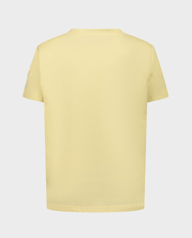 Żółta koszulka z nadrukiem - Image #3