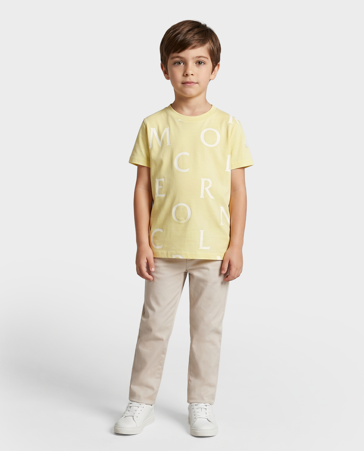 Żółta koszulka z nadrukiem - Image #2