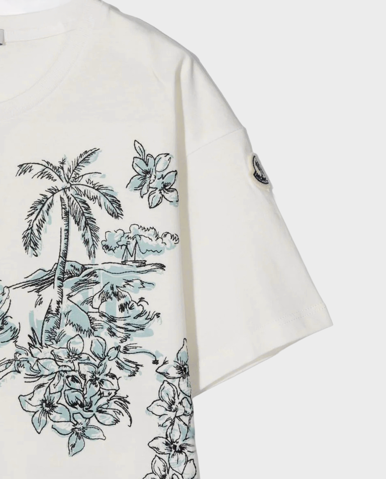 Bawełniana koszulka z nadrukiem - Image #2