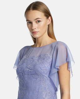 Liliowa sukienka Paniere - Image #3