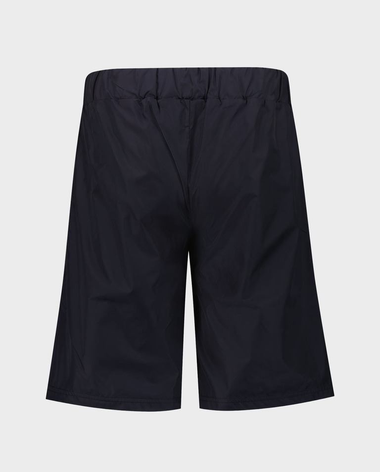 Granatowe szorty z logo