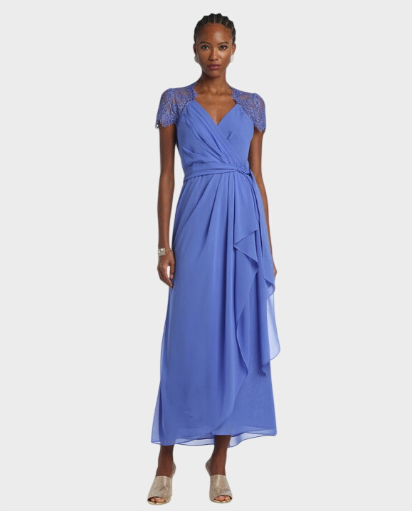 Fioletowa suknia Piolo