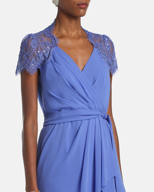 Fioletowa suknia Piolo - Image #3