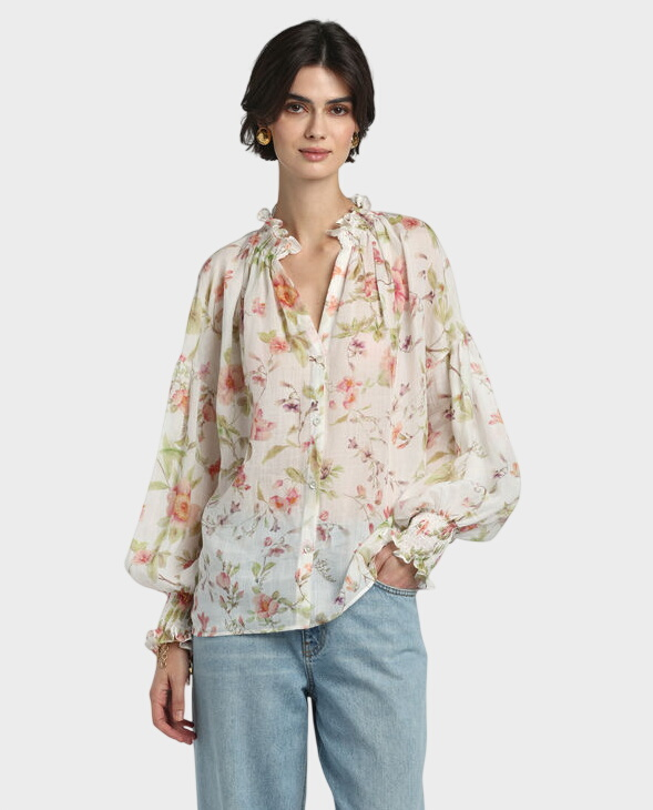 Kremowa koszula Bressana