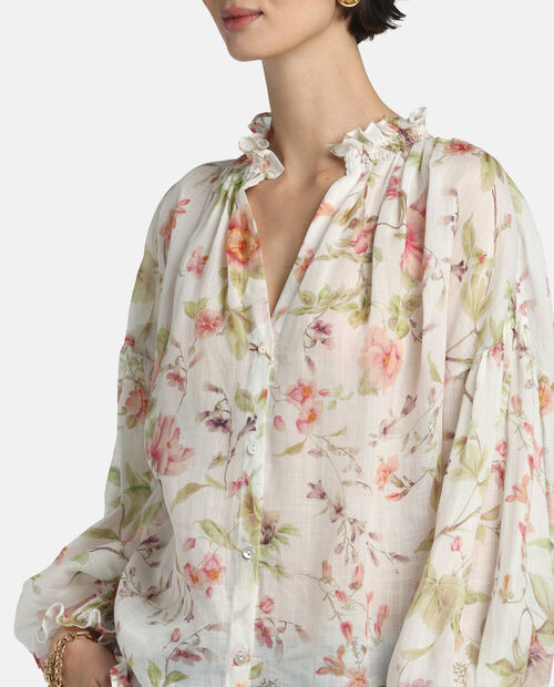 Kremowa koszula Bressana - Image #4