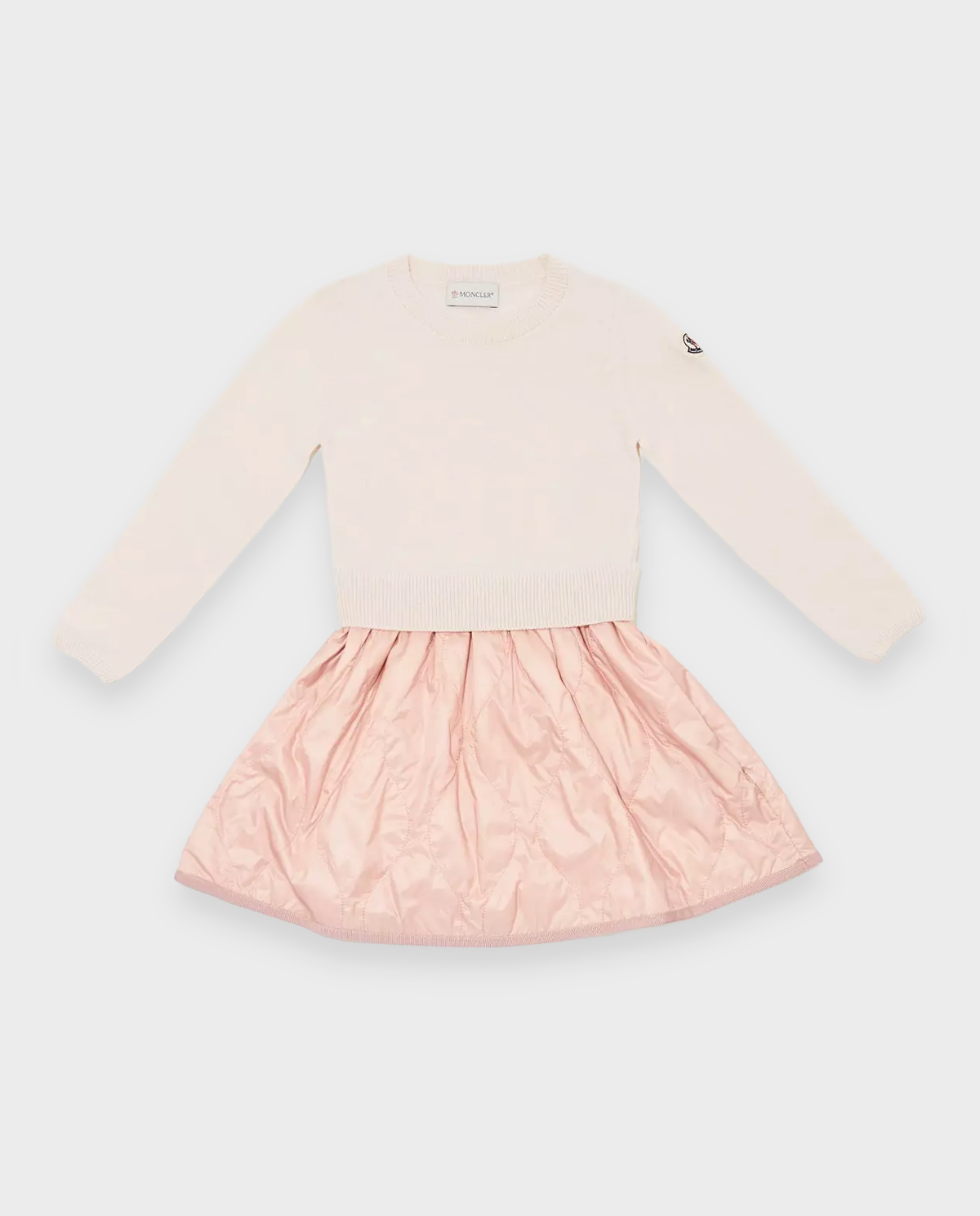 Różowa sukienka z pikowaniem - Image #1