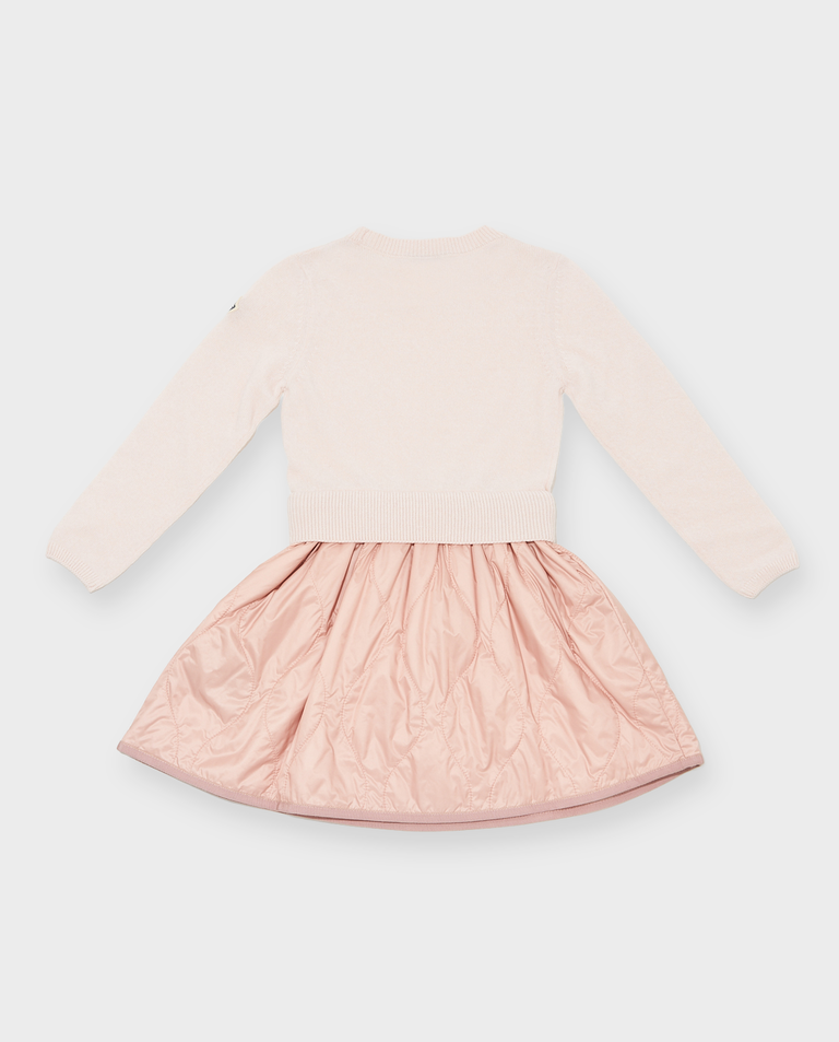 Różowa sukienka z pikowaniem - Image #2