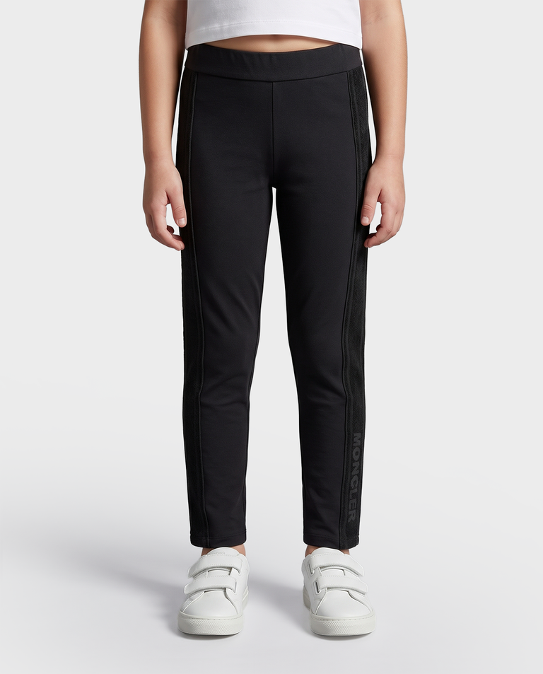 Bawełniane legginsy z logo