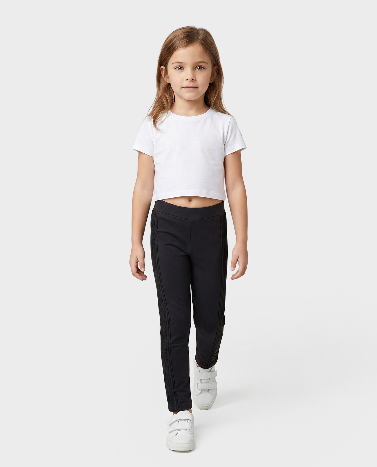 Bawełniane legginsy z logo - Image #2