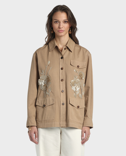 Beżowa kurtka Vernet - Image #0