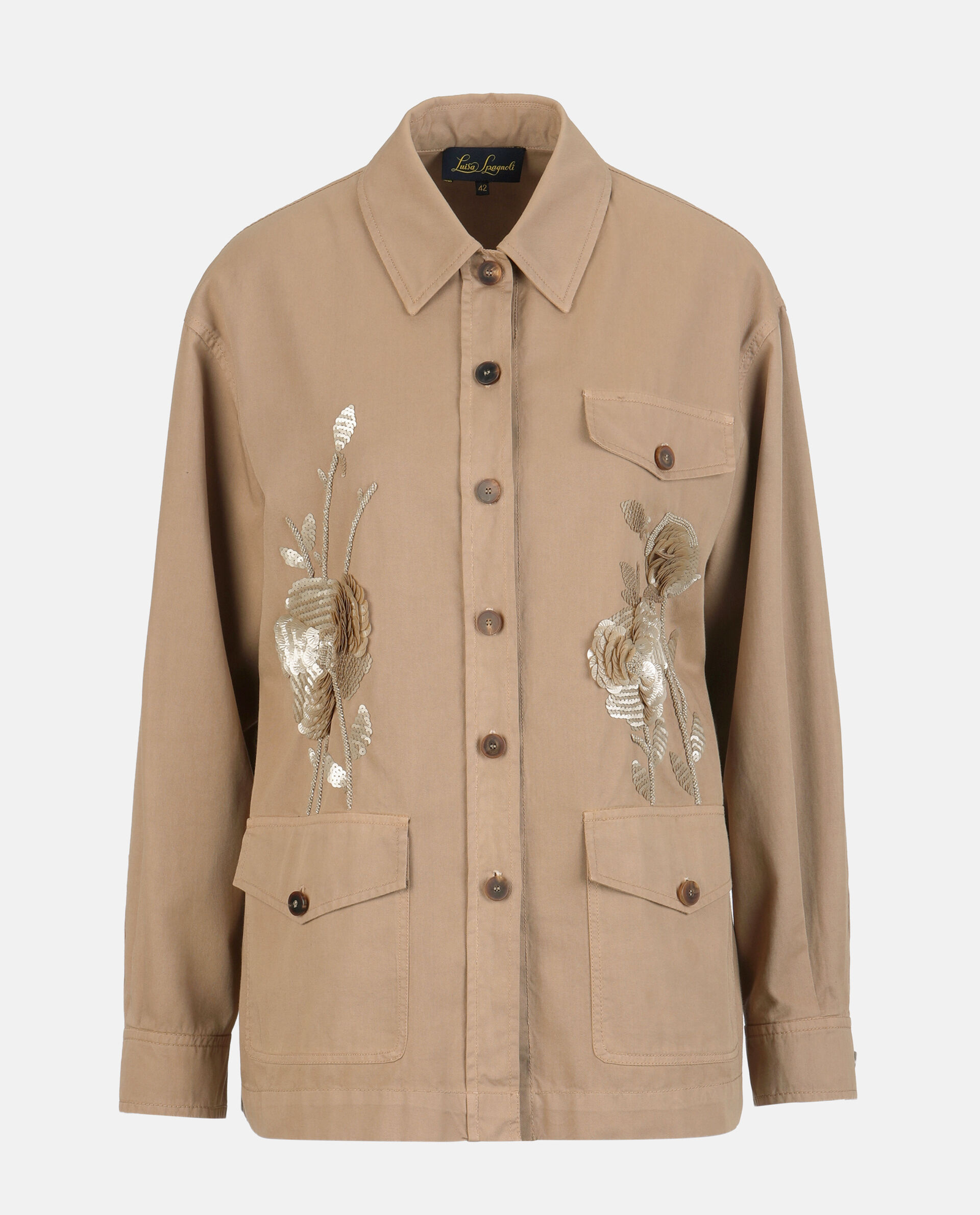 Beżowa kurtka Vernet - Image #4