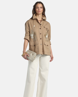 Beżowa kurtka Vernet - Image #2