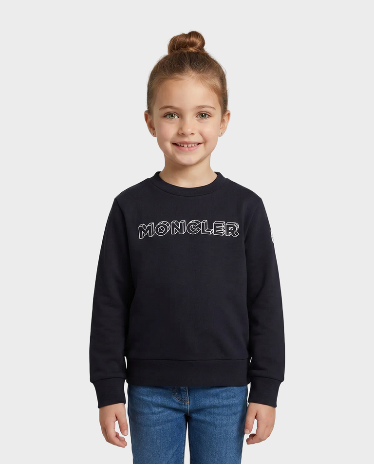 Granatowa bluza z logo