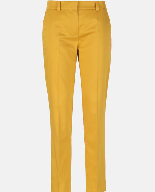 Żółte spodnie Capri - Image #4