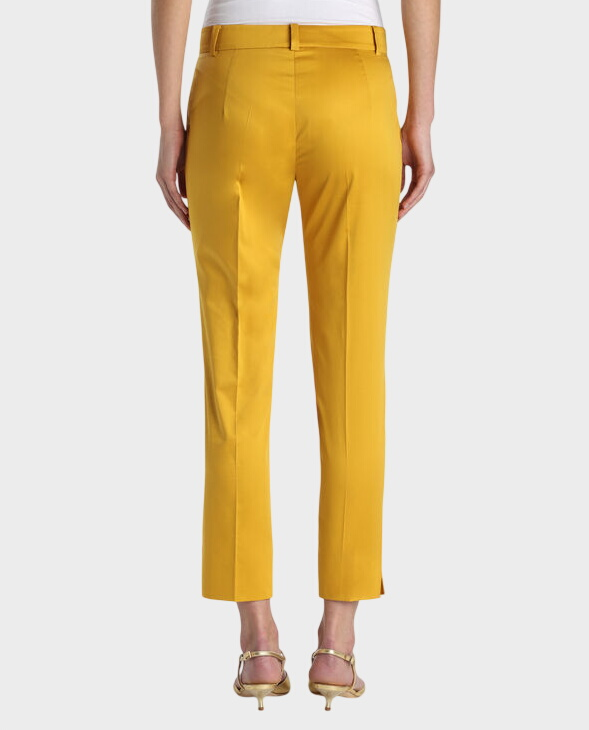 Żółte spodnie Capri - Image #2