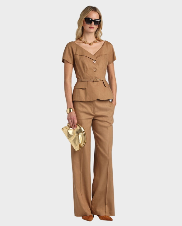 Brązowe spodnie Aralia