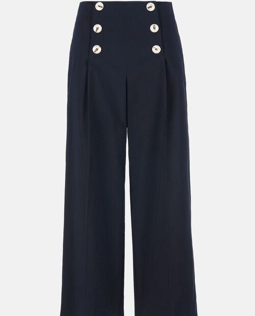 Granatowe spodnie Agire - Image #4