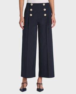 Granatowe spodnie Agire - Image #0