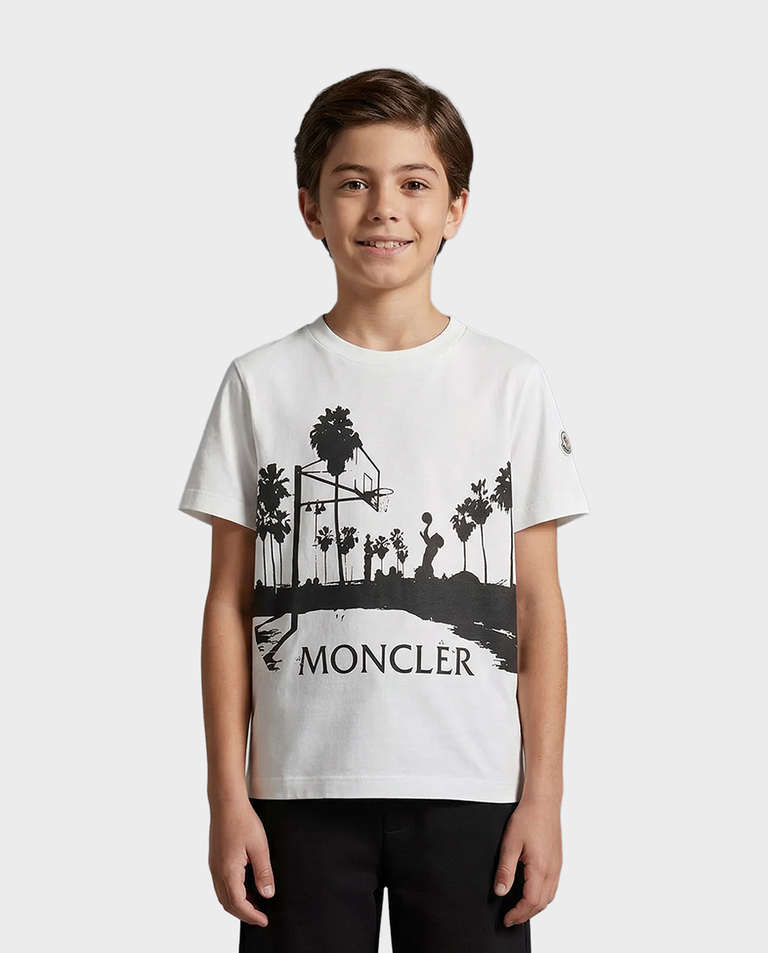 Bawełniana koszulka z nadrukiem