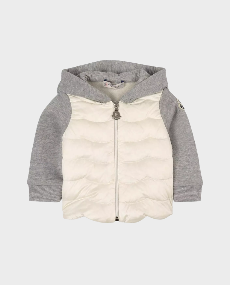 Szara bluza z kapturem