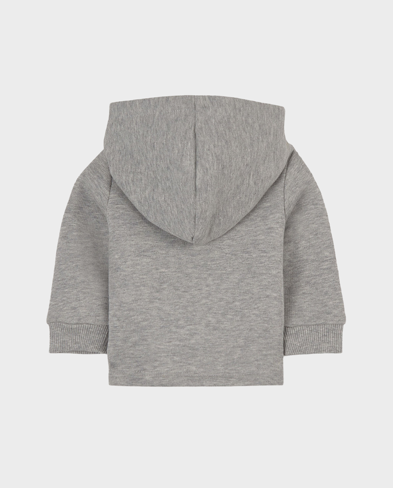Szara bluza z kapturem