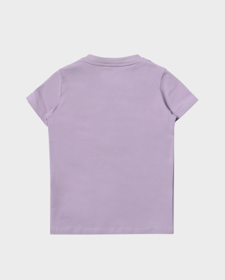 Fioletowa koszulka z logo