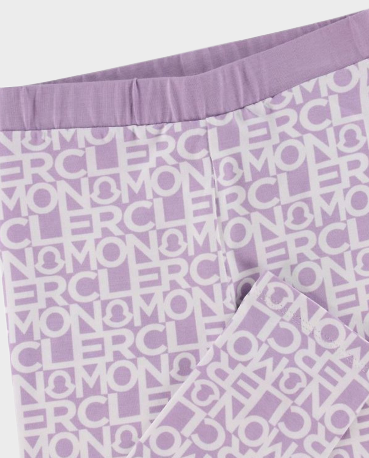 Fioletowe legginsy z logo - Image #1